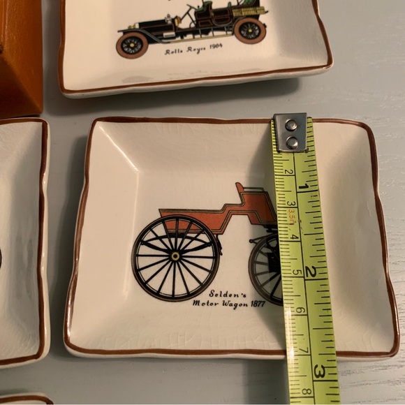 Mid century Lancaster & Sandland ware ceramic trinket dish set - Picture 10 of 12